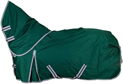 RL24 - Weidedecke Full Neck Basicline 600D Nylonfutter mit Füllung | Pferde Winterdecke | wasserdich
