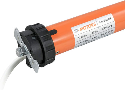 3T-MOTORS Markisenmotor 3T45-40B (Zugkraft 40 Nm/80 kg) für 70 mm Markisenwelle, zum Nachrüsten bei