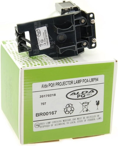 Alda PQ Premium, Beamer Lampe kompatibel mit SANYO PLV-Z4, PLV-Z5, PLV-Z60, 610 323 5998, POA-LMP94
