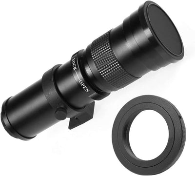 Hersmay 420-800mm f/8.3-16 Super TeleZoom Teleobjektiv Zoomobjektiv Vario-Objektiv MFT für Panasonic