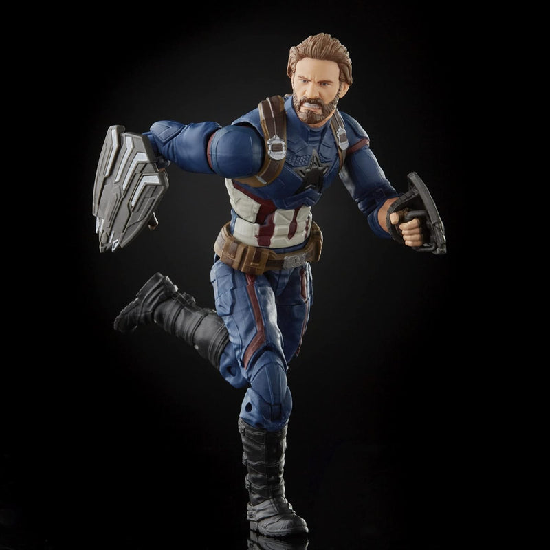 Hasbro Marvel Legends Series 15 cm grosse Captain America Action-Figur, Charakter aus der Infinity S