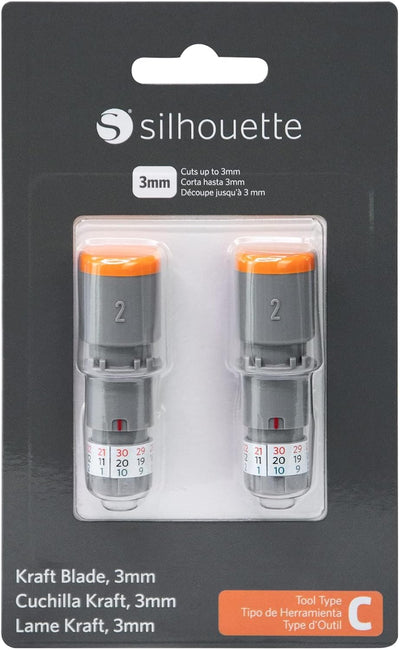 Silhouette America Silhouette 3 mm Kraft Klinge nur für Cameo 4, Grau & er für Silhouette Cameo 4 un