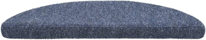 homiuse 15 STK. Selbstklebende Treppenmatten Nadelvlies 56x17x3 cm Blau Treppenstufen Matten Modern
