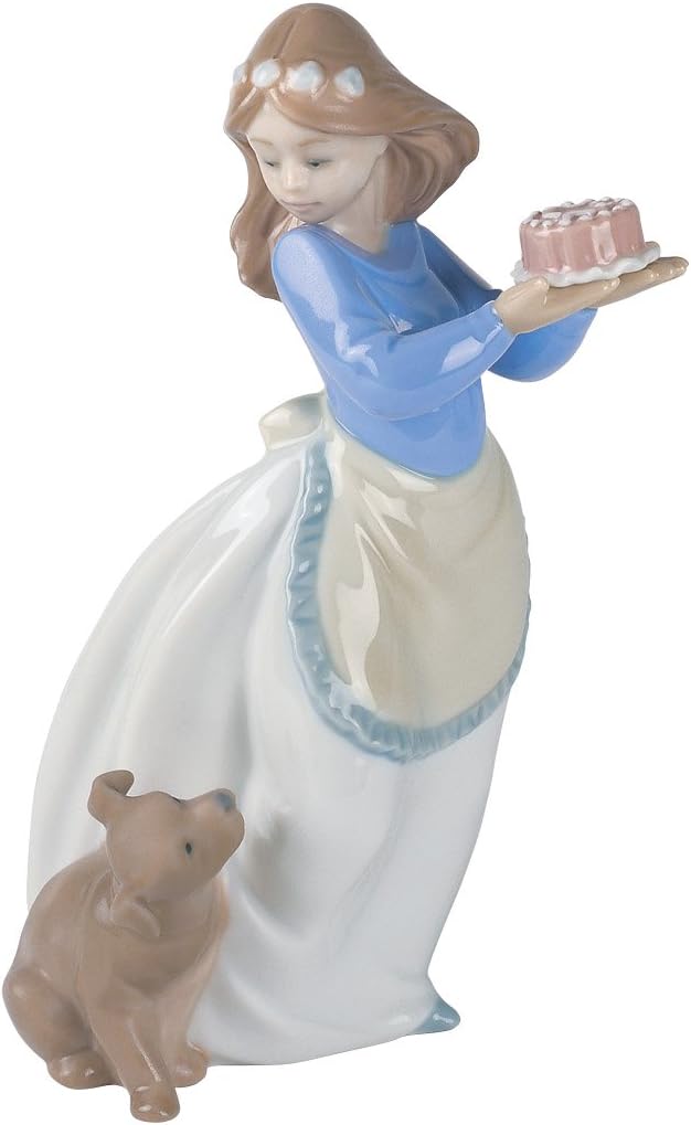 NAO Puppy's Birthday Porzellanfigur
