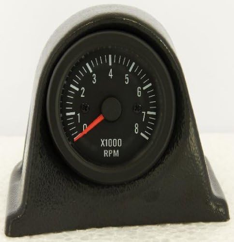 AUTO-STYLE Klassik Schwarz Performance Instrument Tacho >8000rpm 2/3/4/5/6/8 Zyl. 52mm