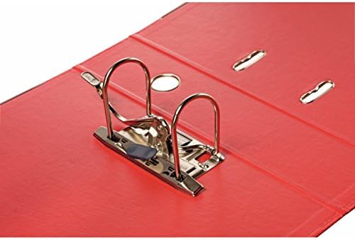 Esselte 811470 Mini-Aktenordner aus Kunststoff, mit Raumsparschlitzen, 50 mm Rücken, DIN A4, 10 Stüc