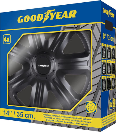 Goodyear 14" SCHWARZ IMOLA NABENABDECKUNG IMOLA 14" SCHWARZ, IMOLA 14" SCHWARZ