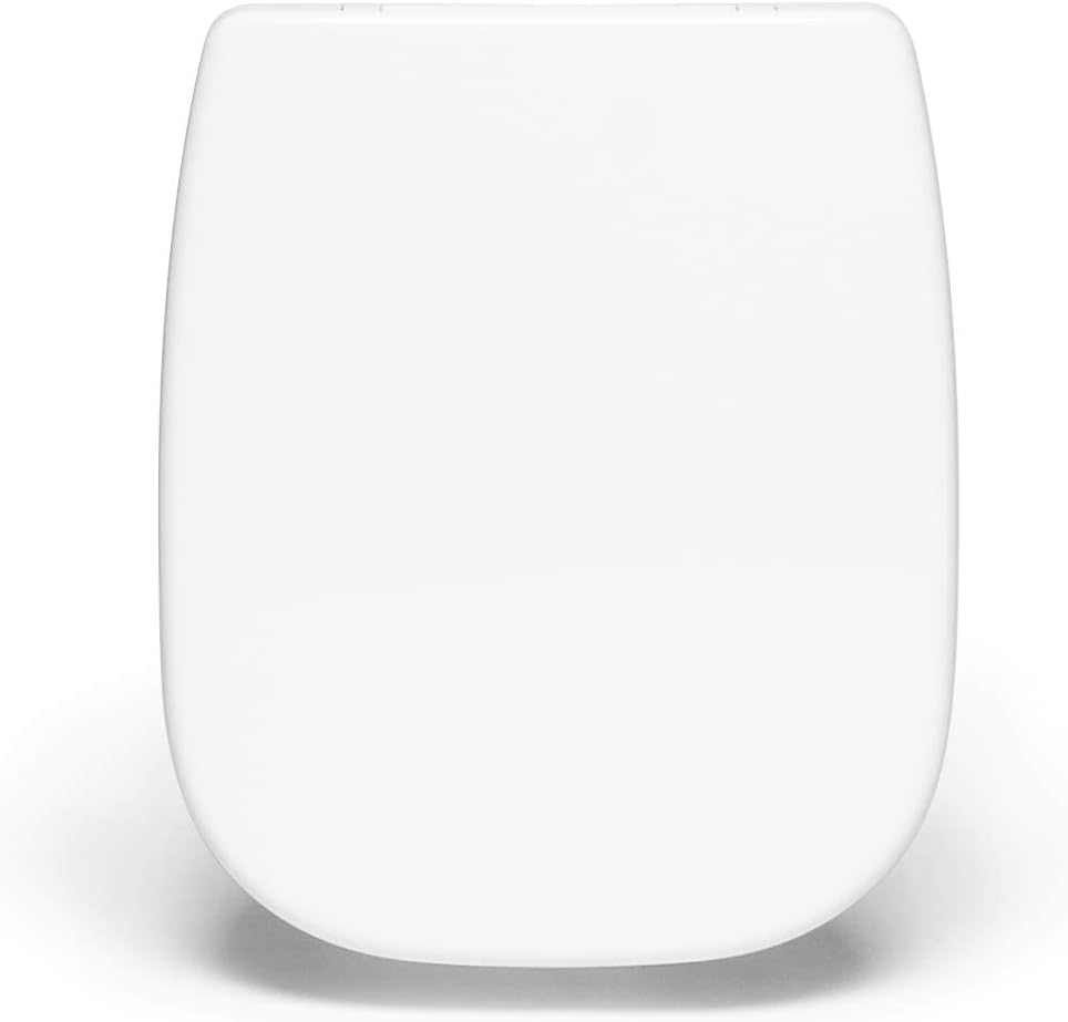 Bullseat® premium Toilettendeckel weiss passend zu Duravit D-Code. Klodeckel mit Absenkautomatik/Sof