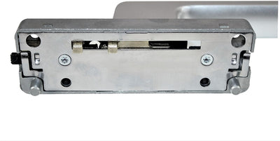 SN-TEC GU Schiebetür PSK Drehgriff DIRIGENT 966/976, 34225 oder auch 30152, DIN Rechts silber EV1 mi