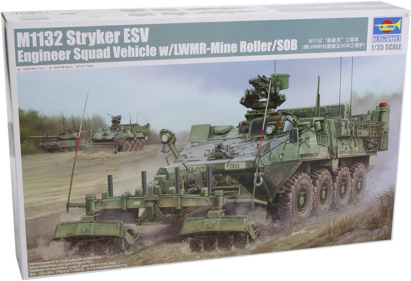 Trumpeter 01574 Modellbausatz M1132 Stryker Engineer Squad Vehicle