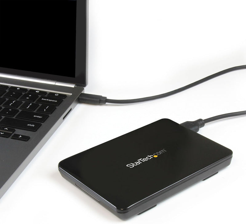 StarTech.com USB 3.1 (10Gbit/s) 2,5" SATA SSD/HDD Festplattengehäuse - USB-C - Mobiler Datenspeicher