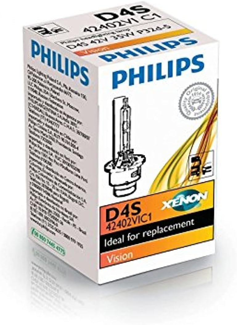 D4S 35W P32d5 Xenon Vision 1st. Philips