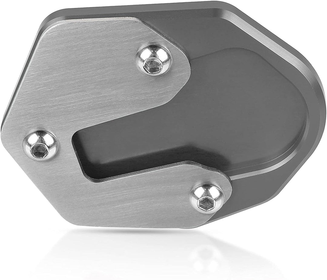 YIEBA Motorradzubehör Seitenständer Seitenständer Vergrösserer Erweiterung Vergrösserer Pate Pad für