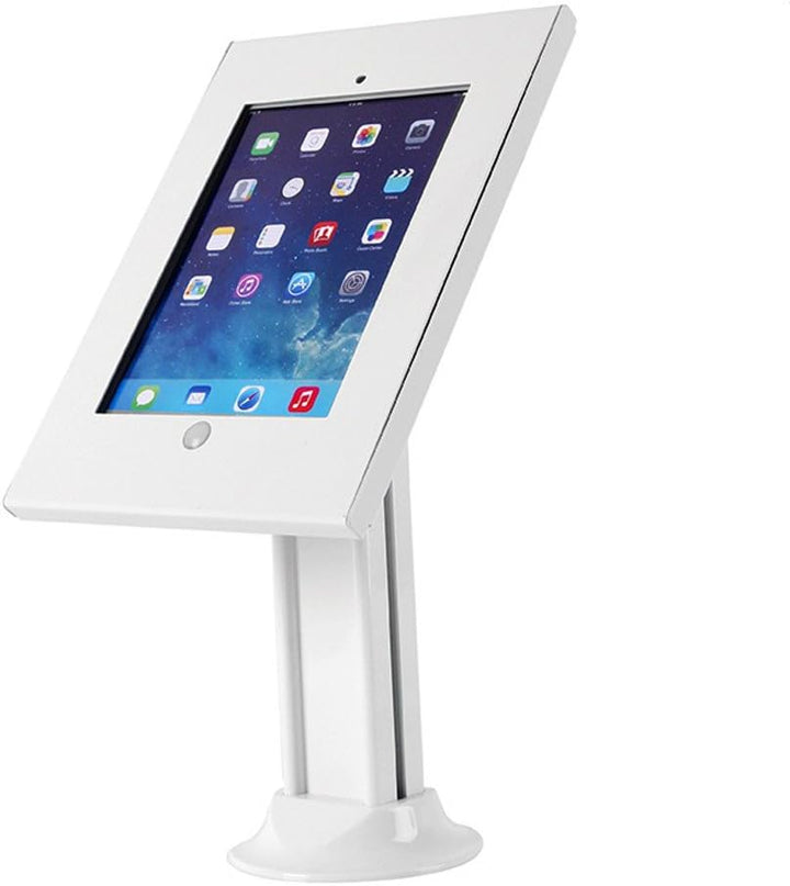 Maclean MC-677 Universal Tablet Tischhalterung mit Sicherheitsgehäuse Kompatibel mit iPad 2/3/4/ Air