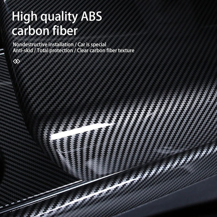 Kohlefaser Armlehne für BMW E90 E92, ABS Interieur Mittelkonsolen Autozubehör für BMW 325i 328i 335i