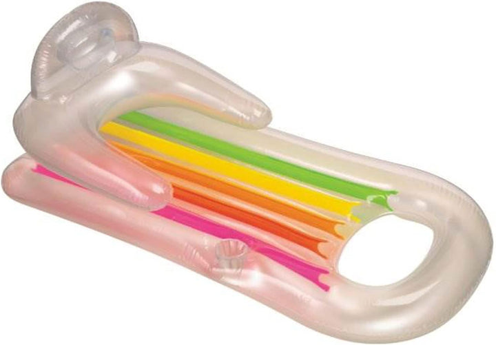 INTEX King Kool Lounge Swimming Pool Lounger with Headrest - Set of 2 (Pair) by Intex