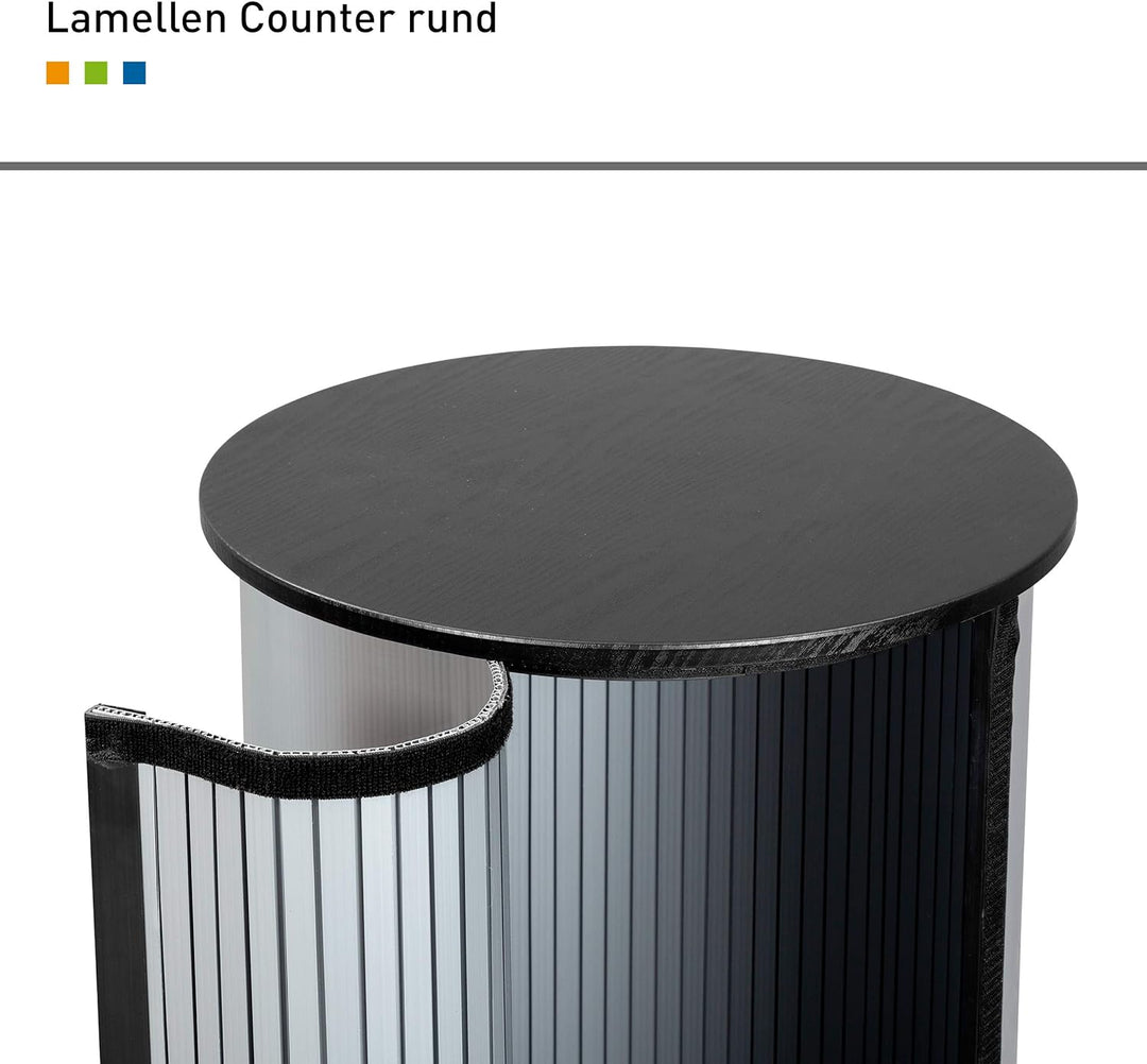 Lamellen Counter | ✓ Lamellentheke | ✓ Messetheke | ✓ Promotiontheke | ✓ Verkaufstheke von Vispronet