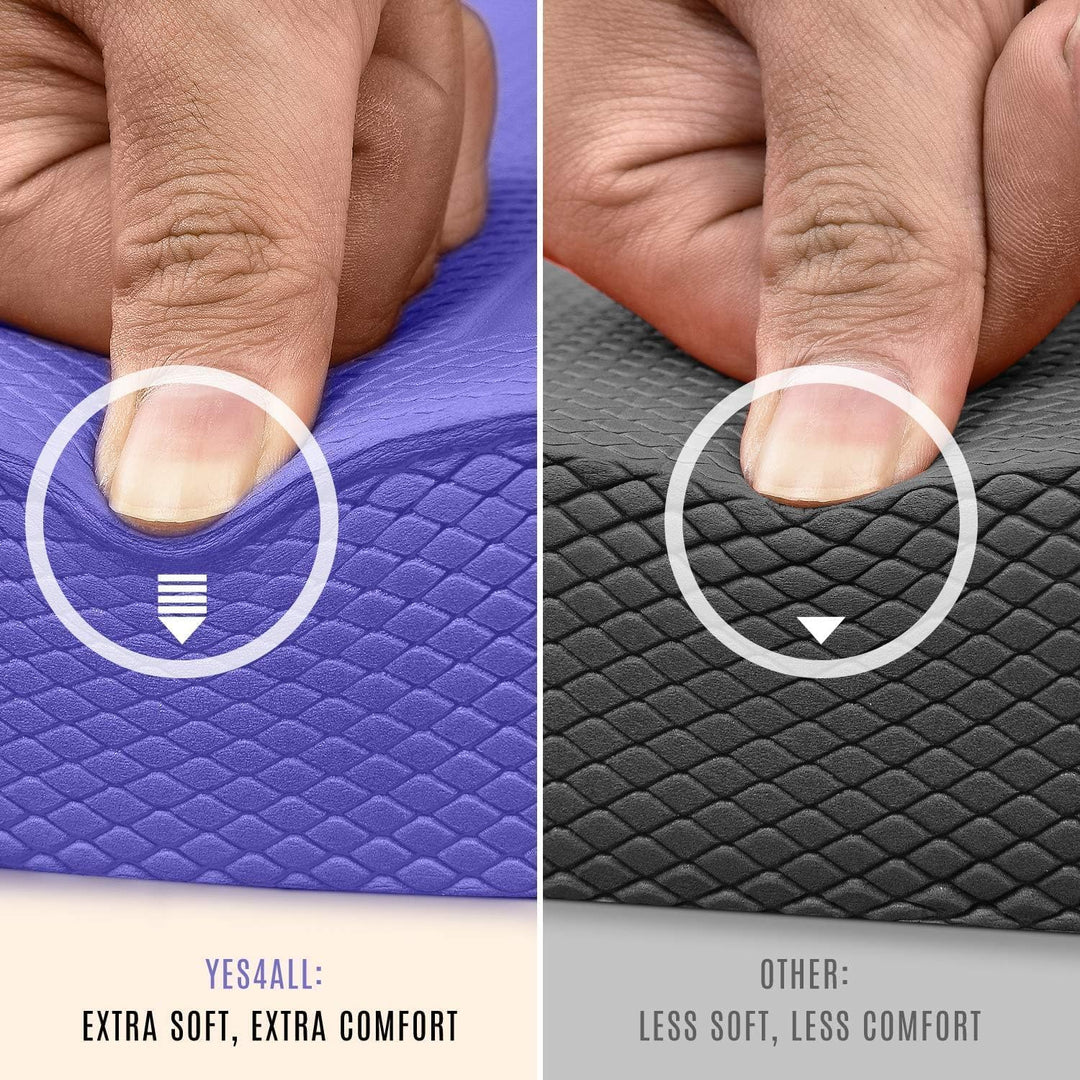Yes4All Balance Pad L XL inkl, Bevorzugtes Balancekissen für Stabilität; Gleichgewichtskissen für Fi