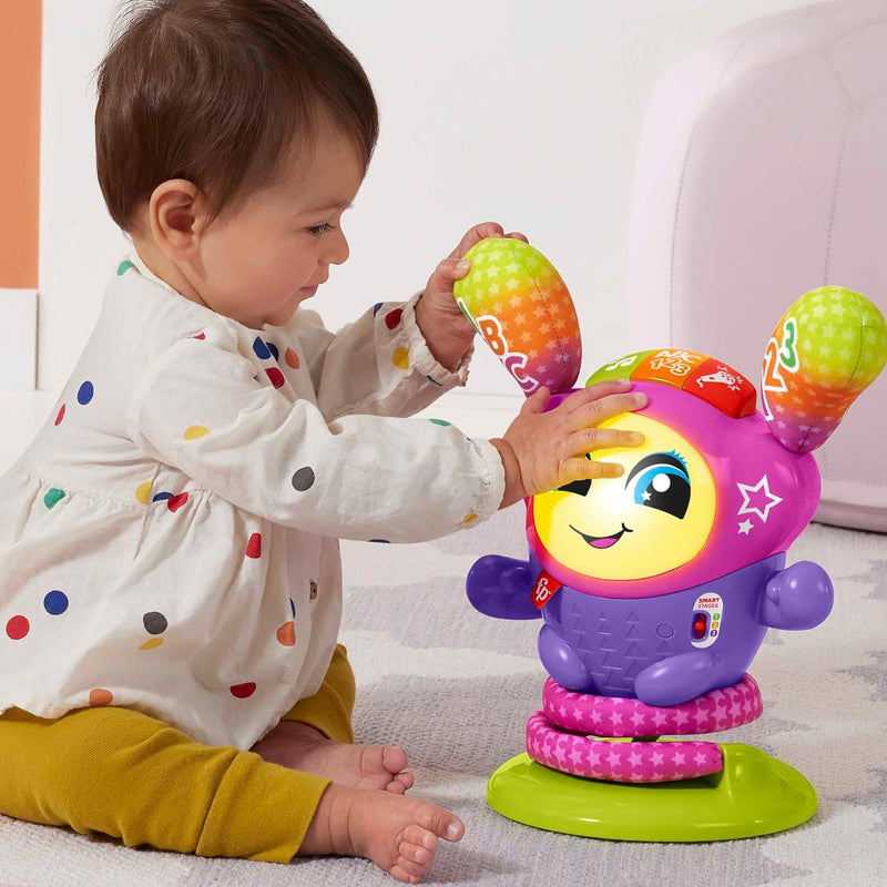 Fisher-Price DJ Bouncin’ Star Baby Toys | Educational Toys for 1 Year Old Boys and Girls | 1 Year