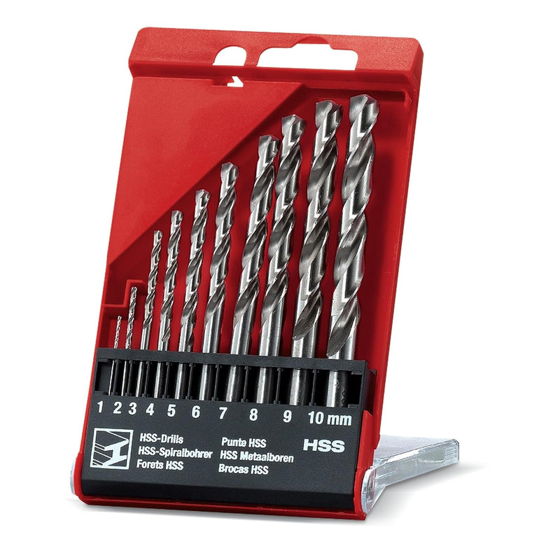 Hilti HSS Spiralbohrer Set 1-10 mm Bohrer Metallbohrer