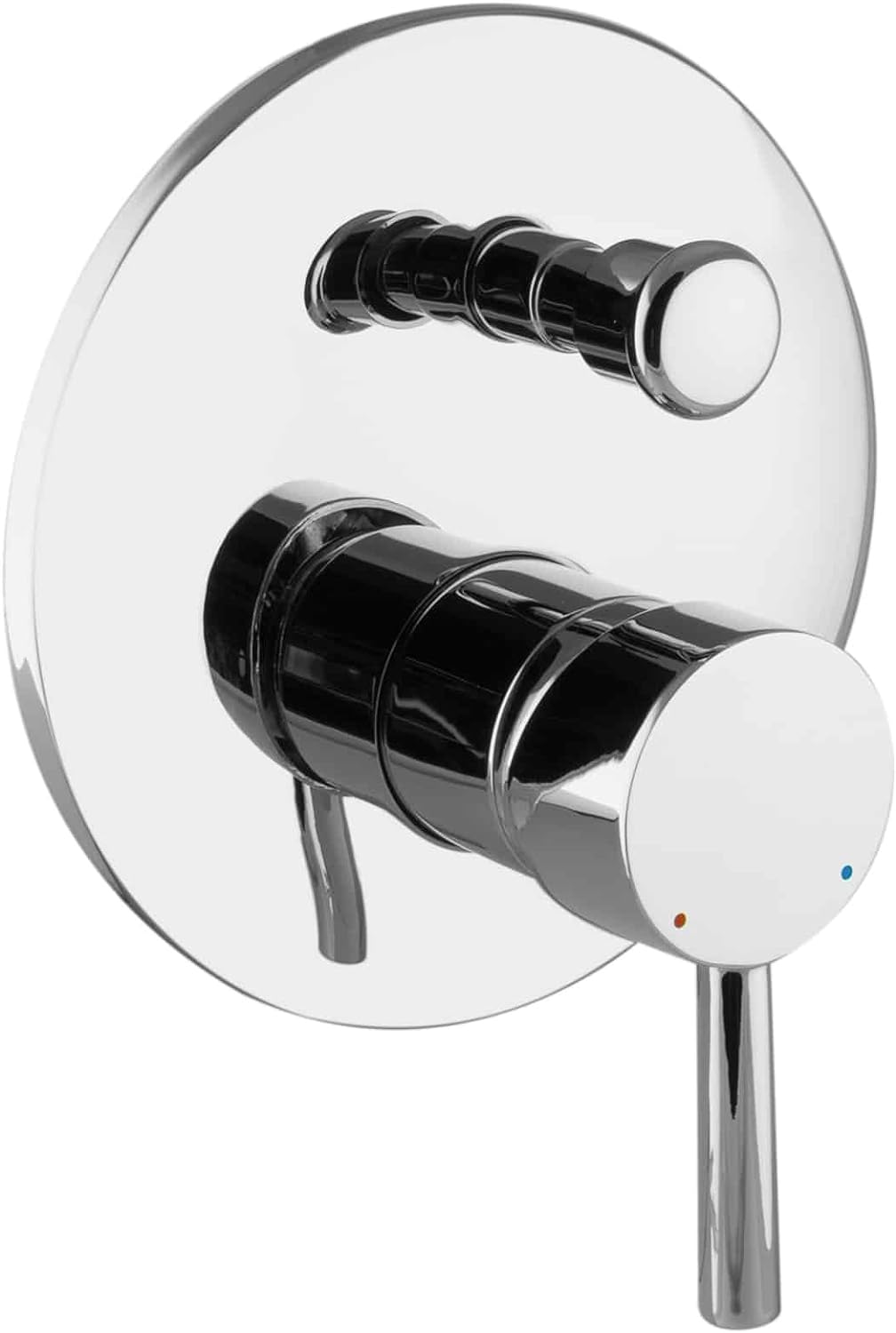 PaulGurkes Design Unterputz Duscharmatur Wannenarmatur mit Umsteller rund