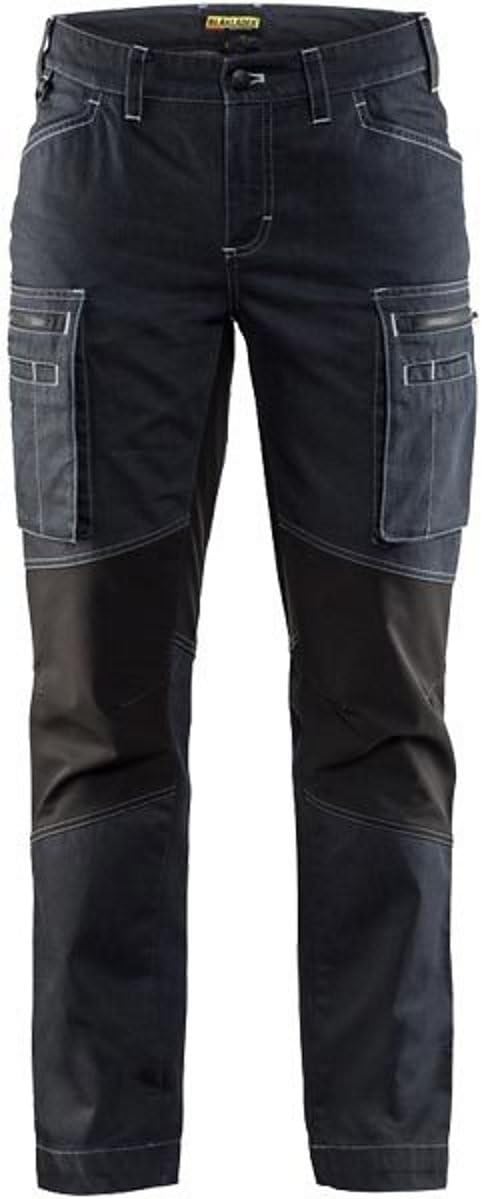 Blakläder Damen-Bundhose "Service Stretch" Grösse, 1 Stück, C36, marineblau/schwarz, 715911428999C36