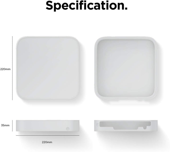 elago Silikonhülle Kompatibel mit Apple Mac Mini M2, M2 Pro [2023] Kompatibel mit Mac Mini M1 [2020]