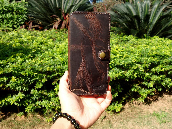 Yogurt Handyhülle für Samsung Galaxy S22+, Hülle Echtleder Case Ledertasche Lederhülle für Samsung S