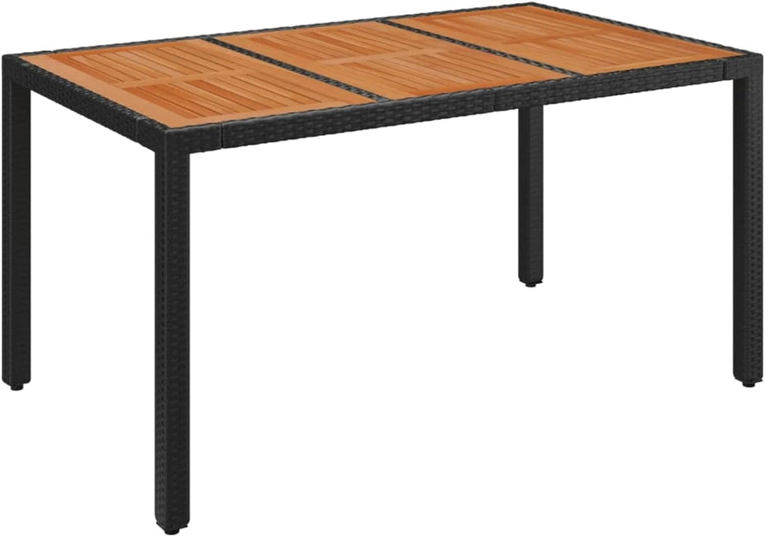 Tidyard 5-TLG. Garten Essgruppe 4 Personen, Sitzgruppe Outdoor, Esstisch mit Holz -Tischplatte und S