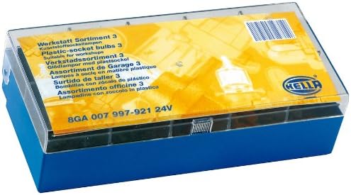 HELLA 8GA 007 997-921 Sortiment, Glühlampen 100 Stück Sortimentskasten 24V/ 1,2 - 5 Watt, 100 Stück