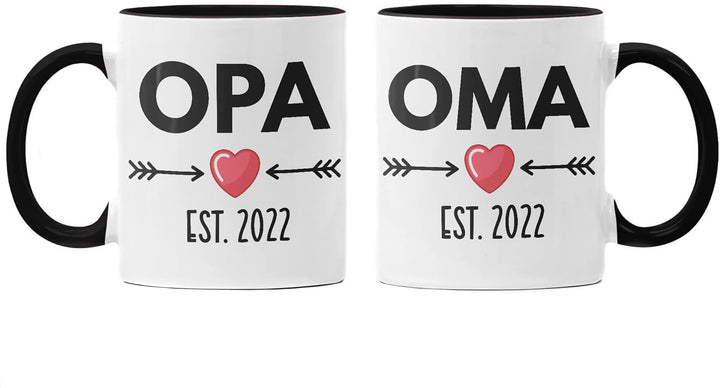 Trendation - Ihr werdet Oma und Opa 2022 Geschenk Schwangerschaft Verkünden Überraschung Baby Du Wir