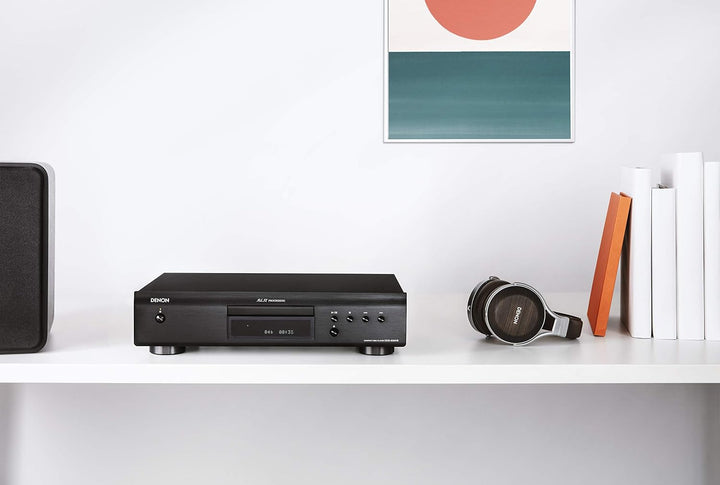 Denon DCD-600 NE CD-Player mit AL32 Processing, schwarz Schwarz Single, Schwarz Single