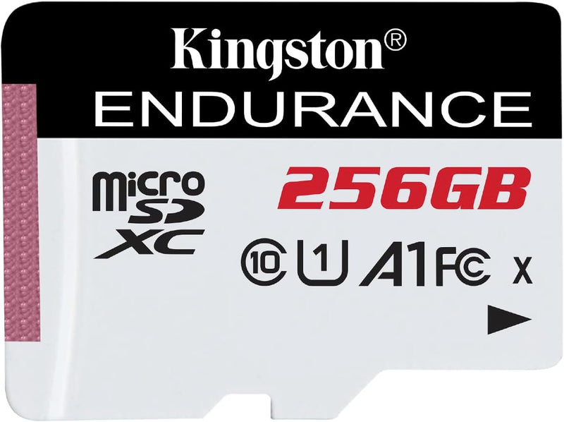 Kingston High Endurance microSDXC95R/45W C10 A1 UHS-I SDCE/256GB, 256GB