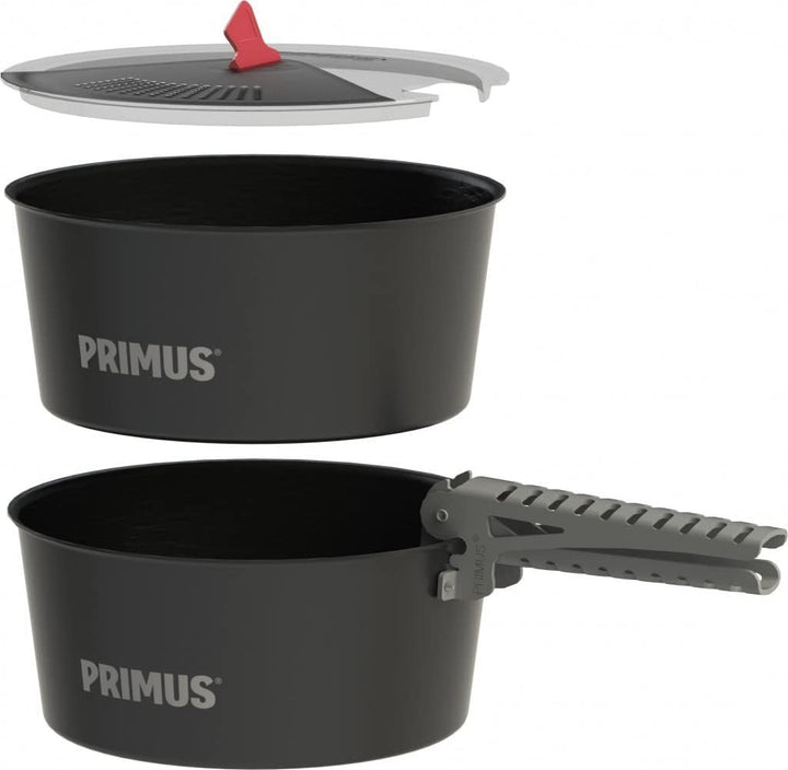 Primus Topfset Litech 2x1,3 Liter - 4tlg. Aluminium Topfset 2.3 Liter, 2.3 Liter