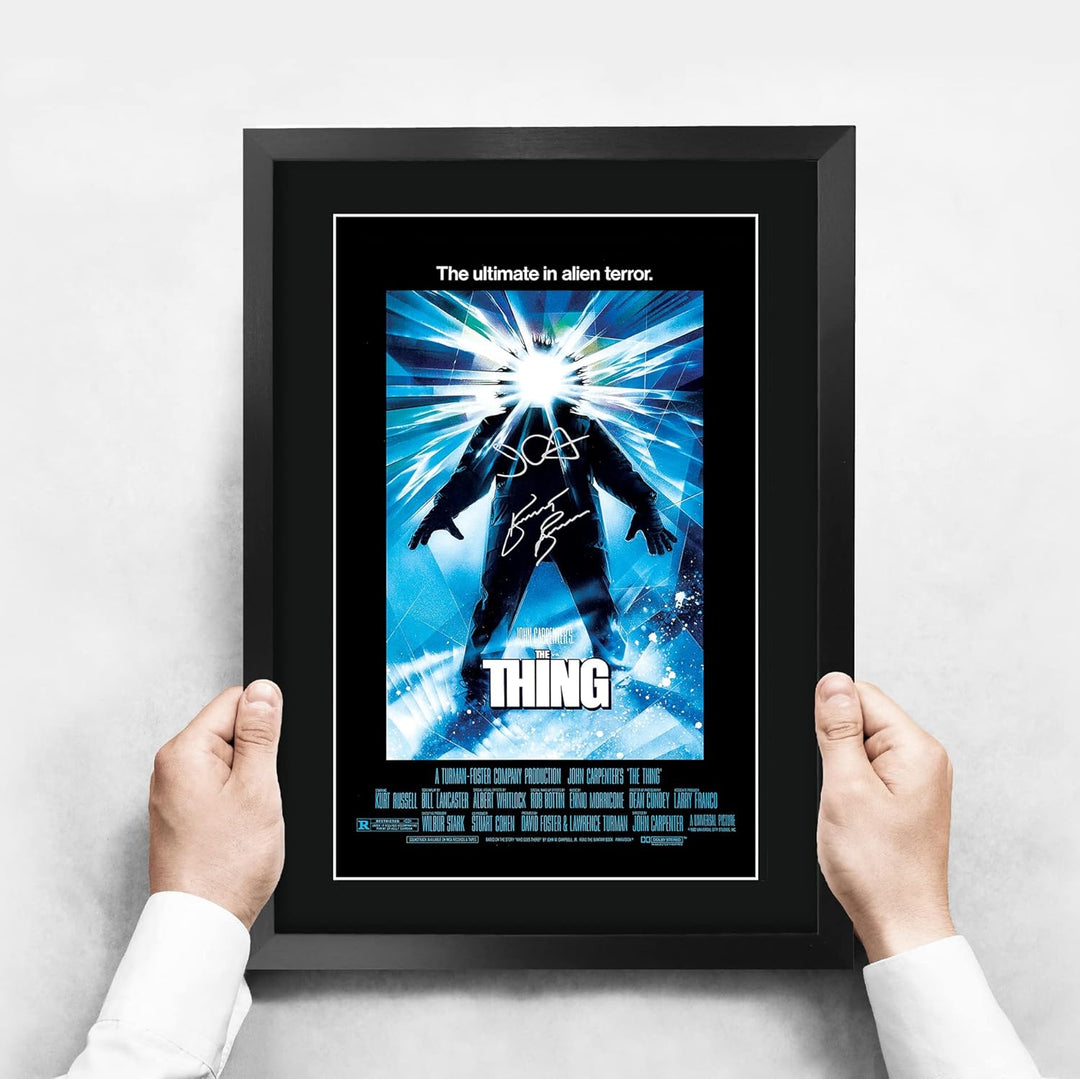 HWC Trading The Thing A3 Gerahmte Signiert Gedruckt Autogramme Bild Druck-Fotoanzeige Geschenk Für J