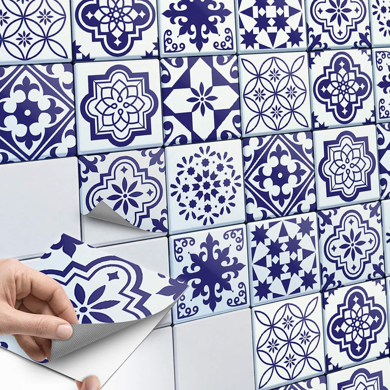 CREATISTO Klebefliesen Stickerfliesen Fliesenfolie - Stylische Sticker Aufkleber für Fliesen I Klebe