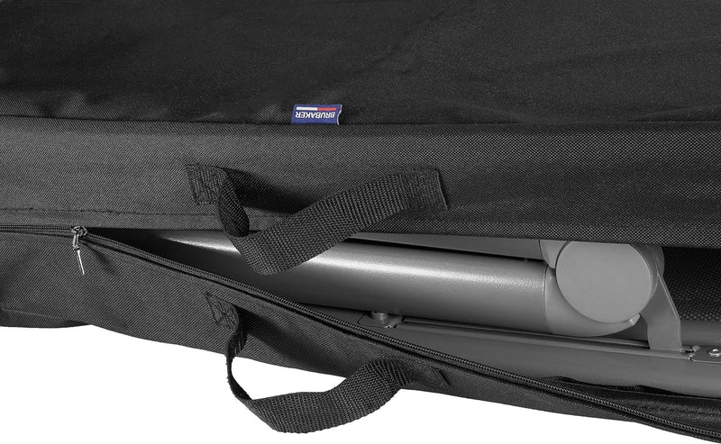 BRUBAKER 4er Pack Premium Schutztasche/Aufbewahrungstasche für Gartenstühle - Robustes Oxford 600D G