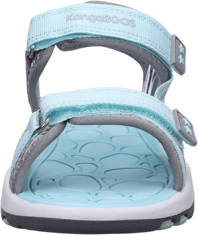 KangaROOS Unisex Kinder K-Leni Kira Sandale 28 EU Ultimate Grey Mint, 28 EU Ultimate Grey Mint