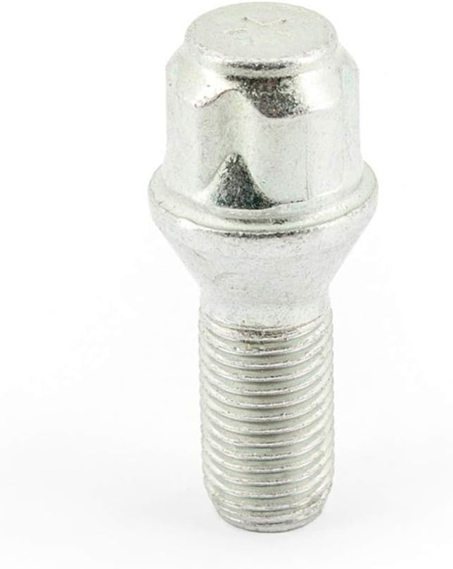 H&R Felgenschloss-Set M14x1.50x26mm Kegelbund - 4 Felgenschloss-Schrauben inkl. Adapter