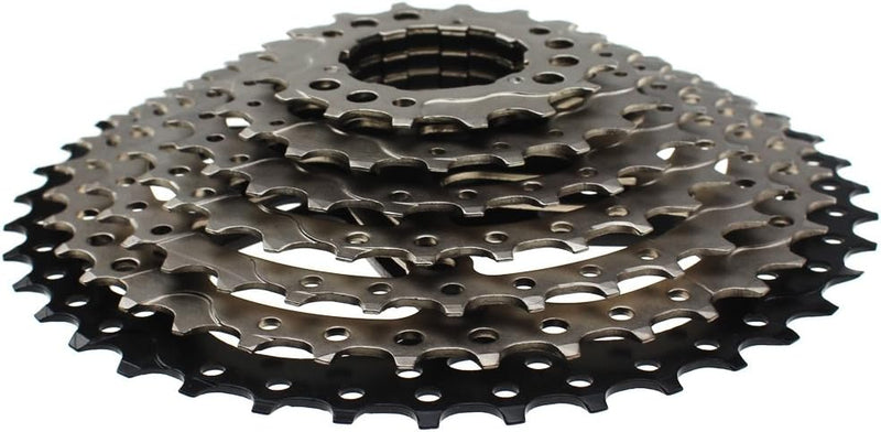 FOMTOR 9 Fach Kassette MTB 9-Fach Kassette 11-40 für Mountainbike, MTB, BMX, Sram Sunrace Shimano Ul