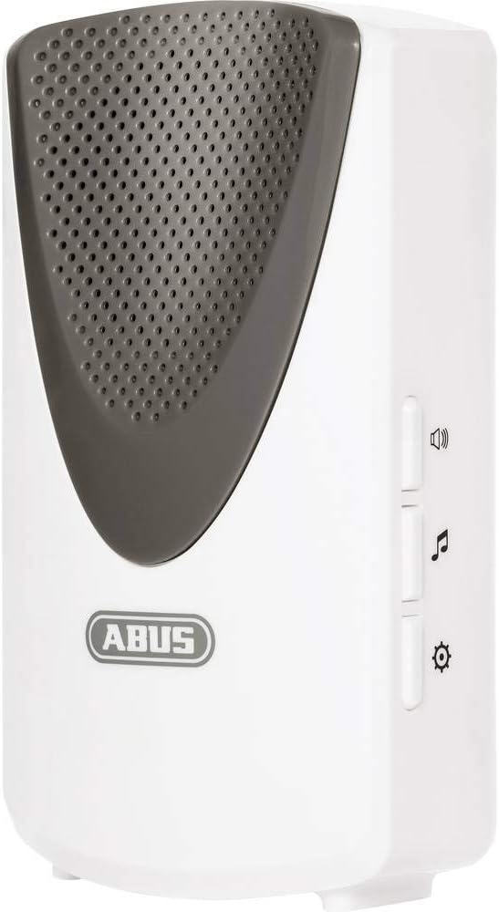 ABUS FUSG35010A Funk-Türgong, 2 V, Weiss Erweiterung Türklingel, Erweiterung Türklingel