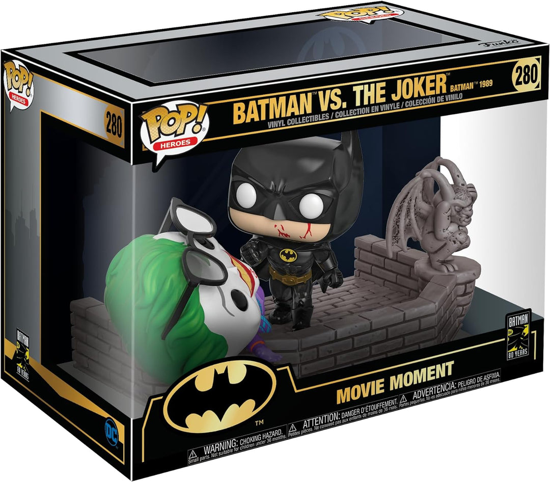 Funko Pop! Movie Moment: Batman 80th - Batman And Joker - (1989) - DC Comics - Vinyl-Sammelfigur - G
