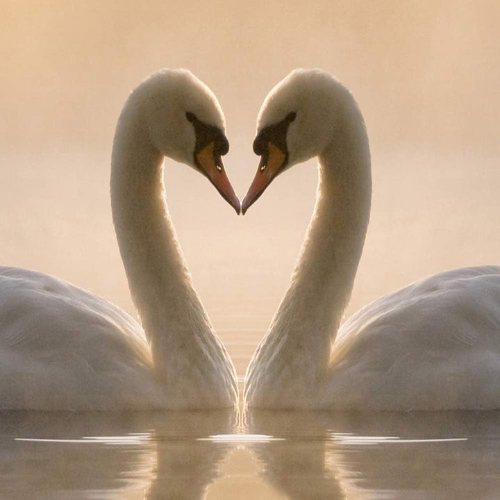 Feeby Leinwand Bilder - Fensterblick Natur- 120x80 cm- Deko Wohnzimmer - Wandbilder Schlafzimmer - D