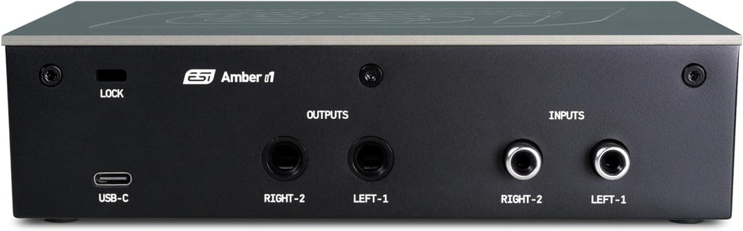 ESI Amber i1 | Professionelles 24-bit / 192 kHz USB Audio Interface mit 2 Eingängen und 2 Ausgängen