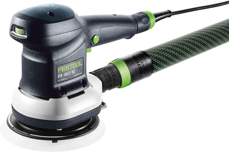 Festool Exzenterschleifer ETS 150/3 EQ-Plus (mit Schleifteller Ø 150 mm MULTI-JETSTREAM 2 (superweic