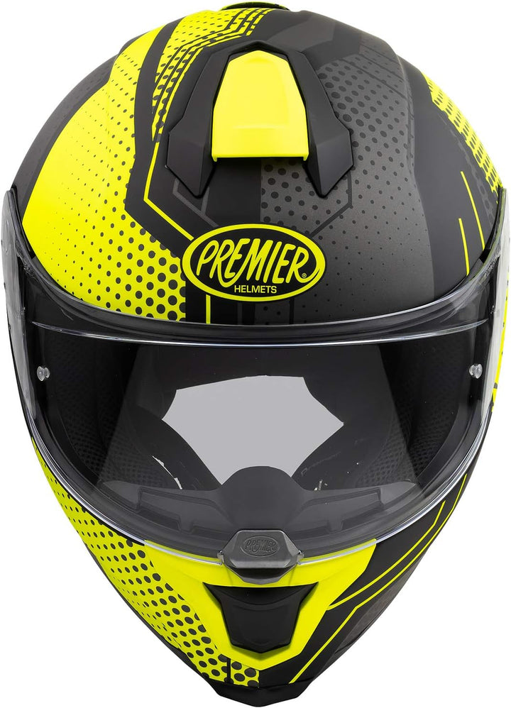 Premier Unisex Hyper Bpy9 Bm Helmet XL (61) GRAU / GELB, XL (61) GRAU / GELB