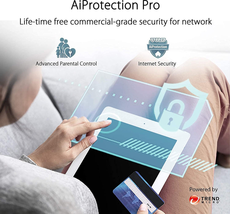 Asus Ai Mesh AX-WLAN System ZenWiFi XT8 (2in1 Mesh Zugangspunkte-Set, AX6600 WiFi 3X Gigabit LAN, 2.