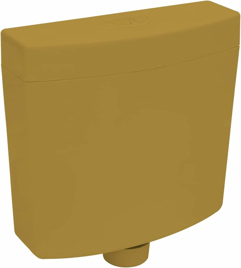 Tidyard WC Spülkasten Aufputzspülkasten Aufputz Wasserkasten 37,2 x 12,3 x 35,5 cm (L x B x H) Mit 2