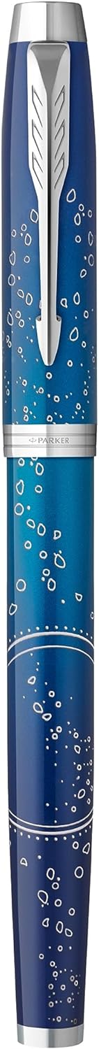 Parker Tintenroller IM Premium Special Edition Submerge | feine Spitze | schwarze Tinte | mit Presti