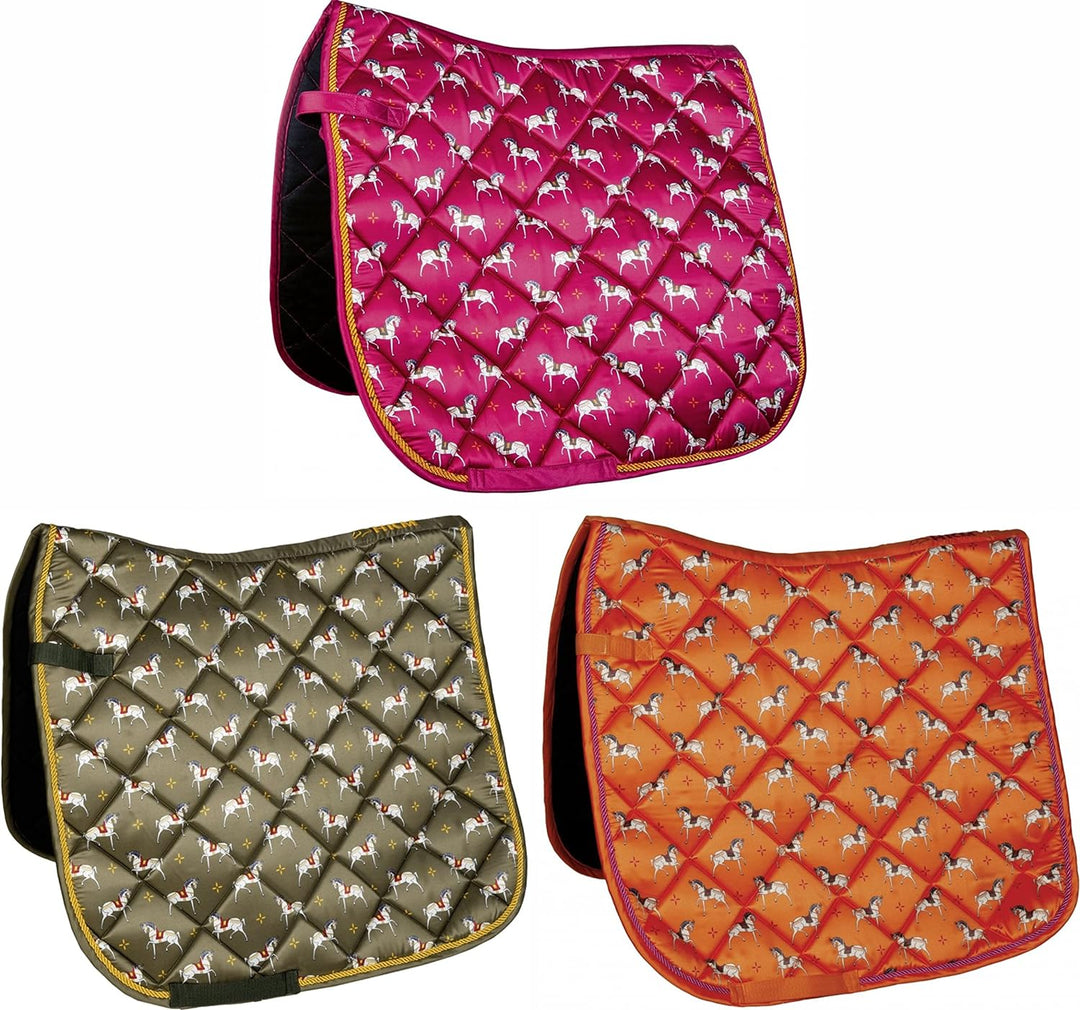HKM Allure Cheval Schabracken Orange Pony Dressur